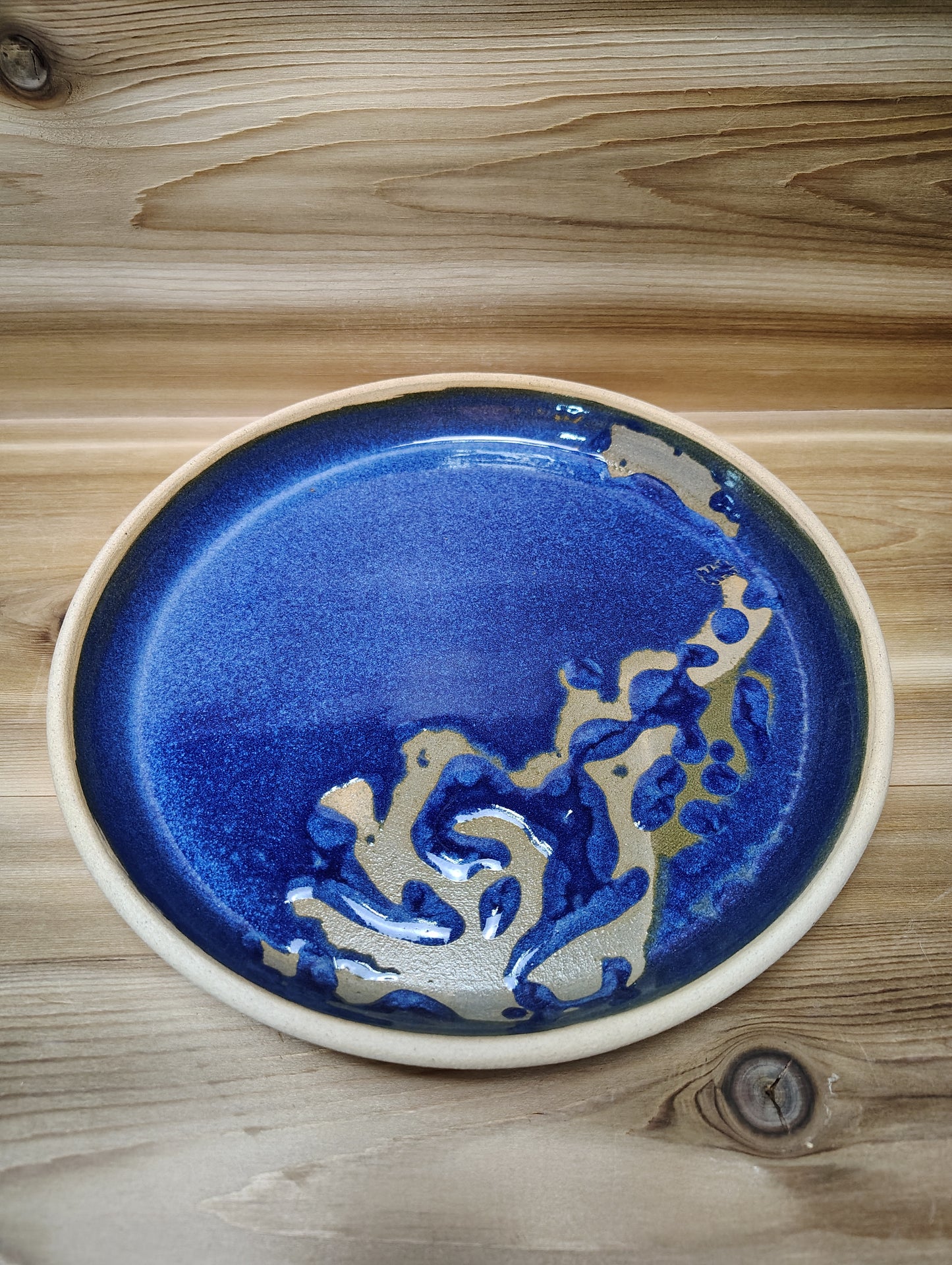 Ocean Blue Plate