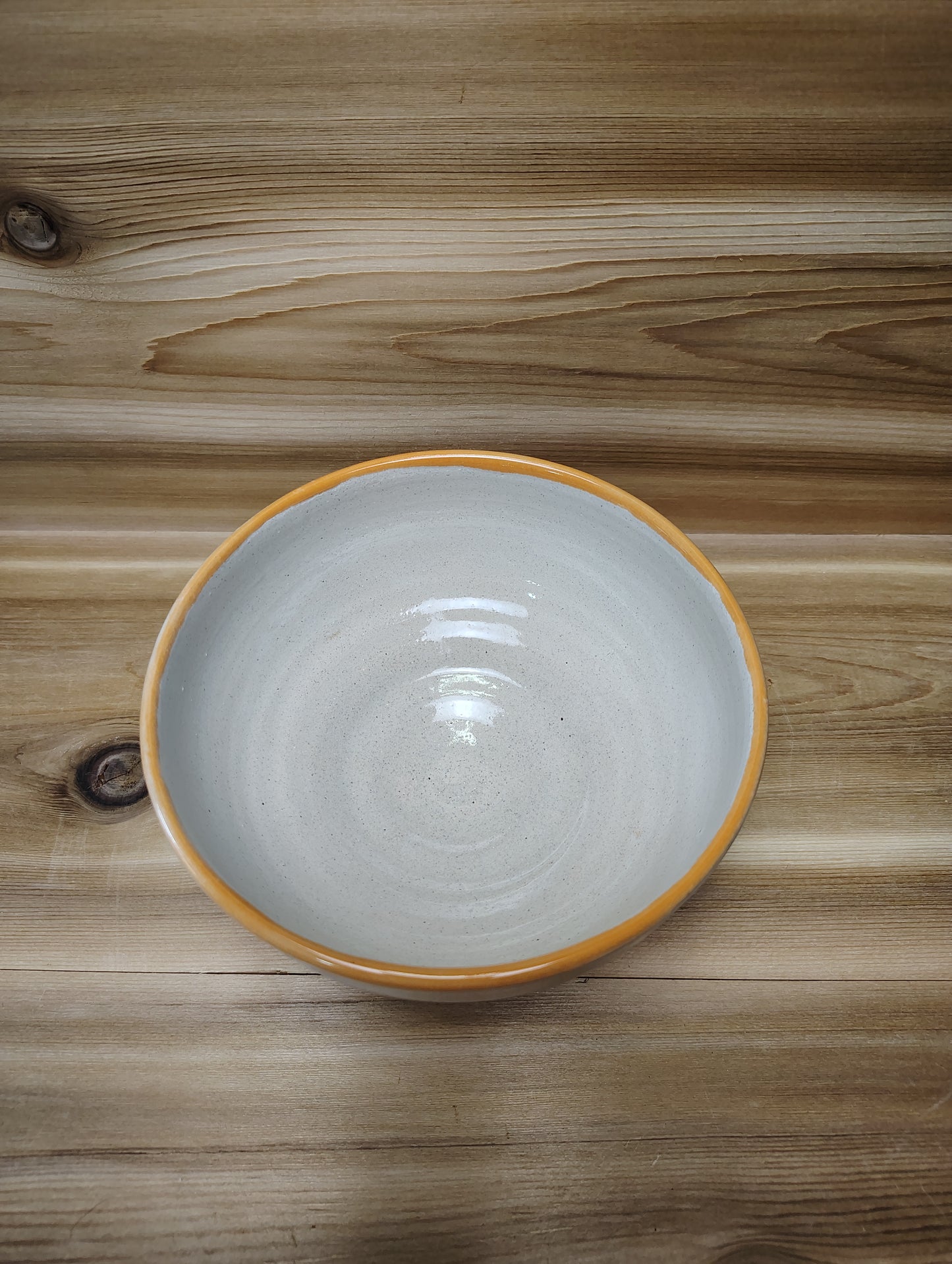 White Tropical Bowl