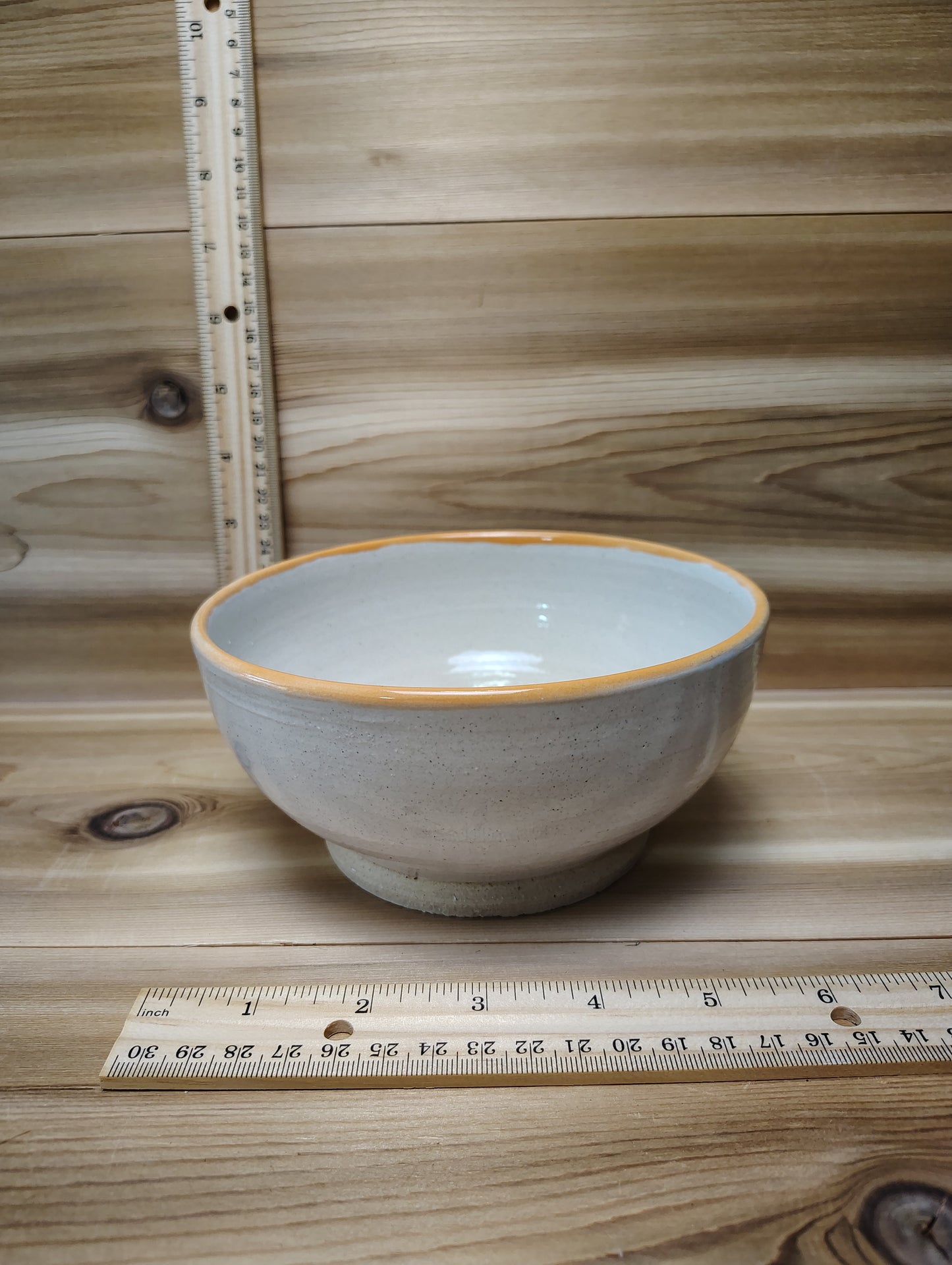 White Tropical Bowl