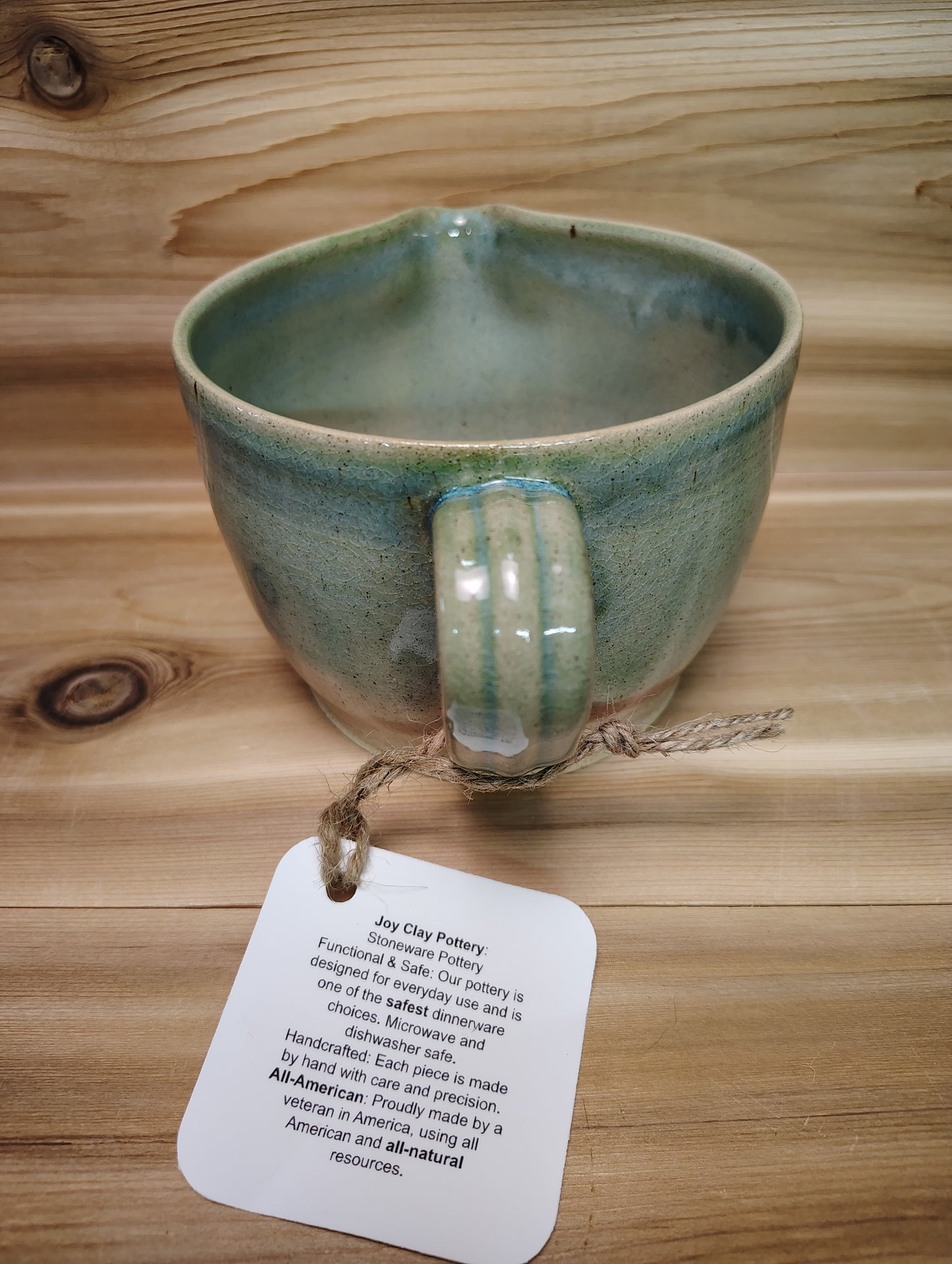 Light Green/White Pitcher