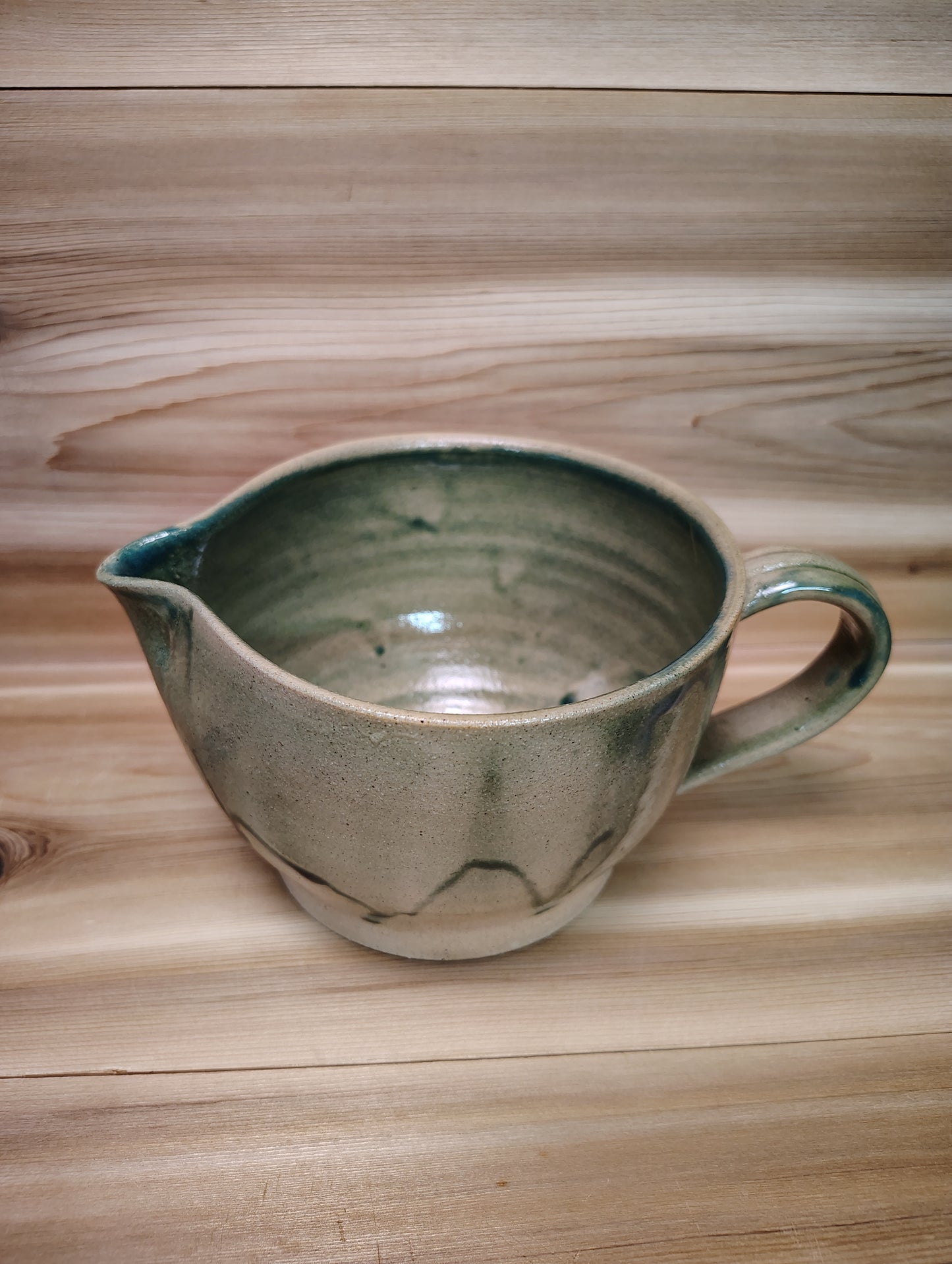 Tear Green Pitcher