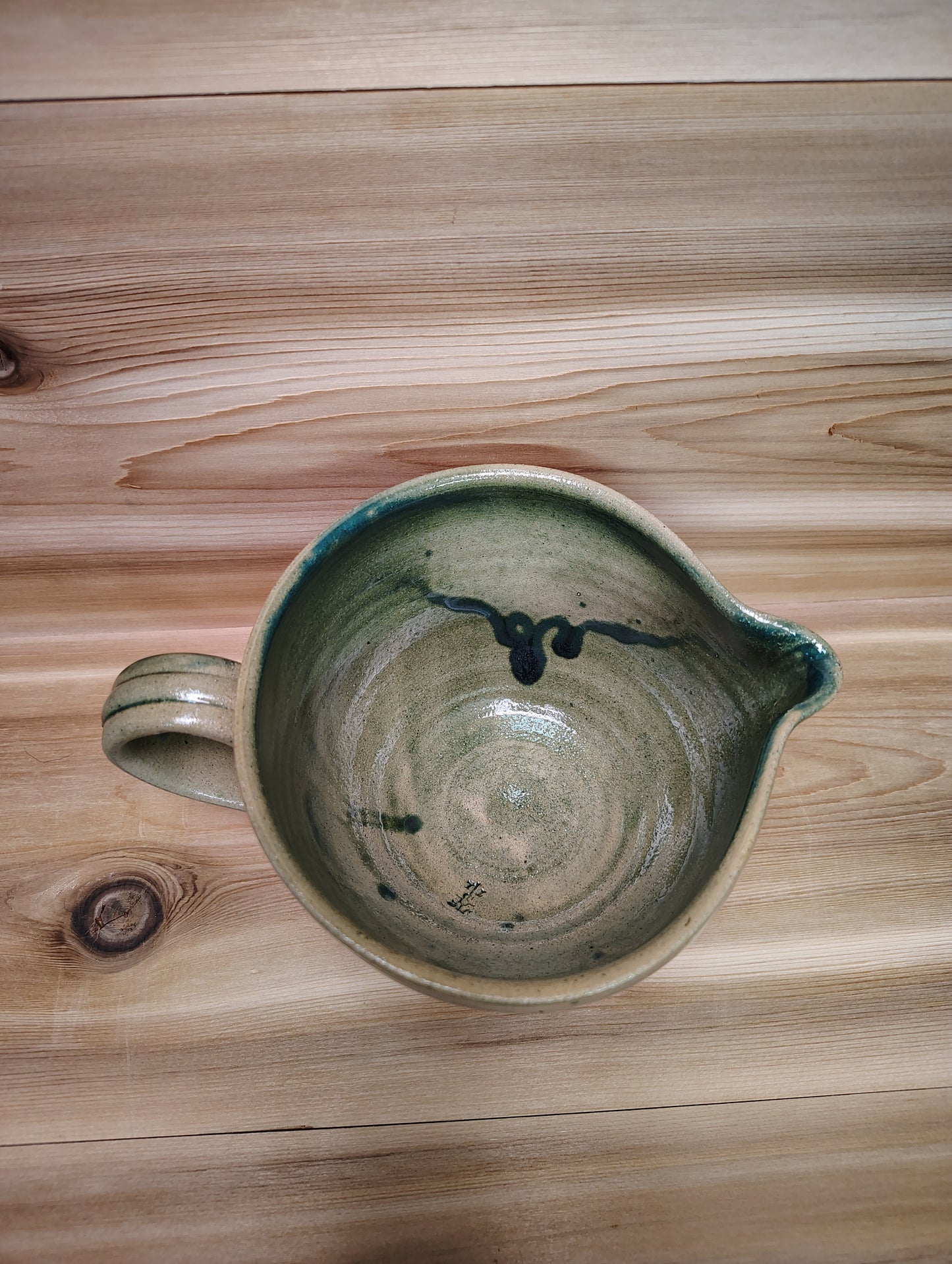 Tear Green Pitcher
