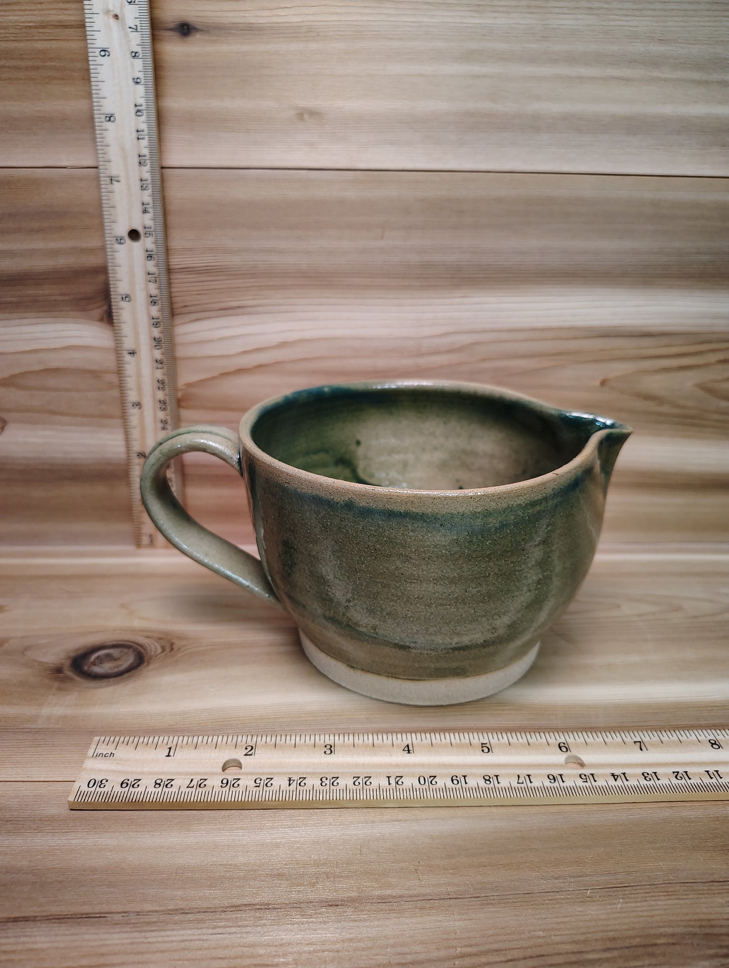 Tear Green Pitcher