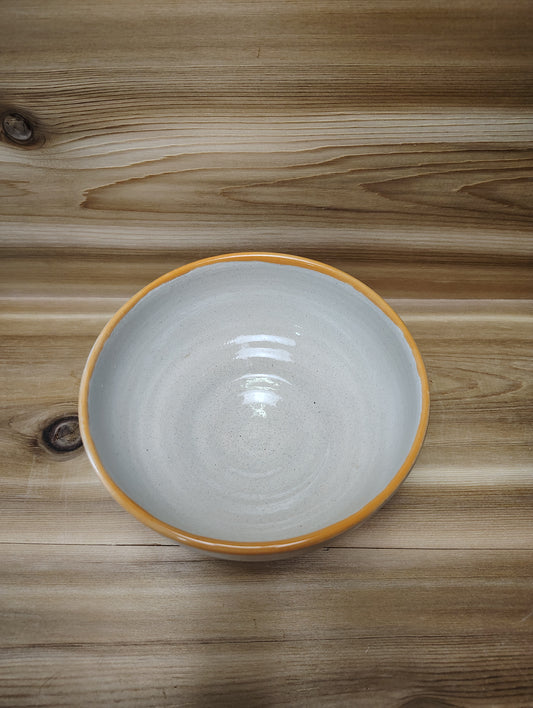White Tropical Bowl