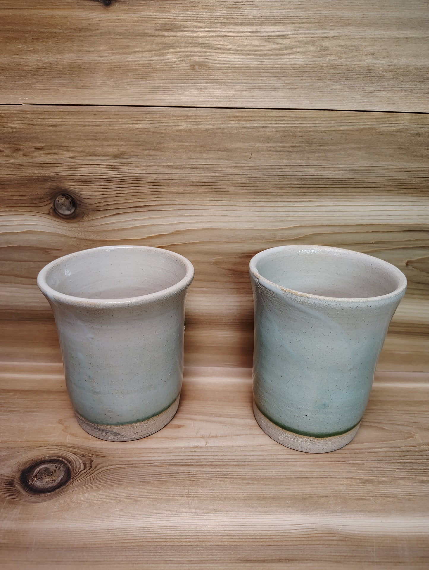 White Light Green Short Glasses (Set 2 pieces)